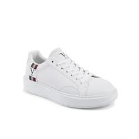 Synthetic Leather Sneakers - 40 EU thumbnail
