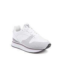 Synthetic Leather Rubber Sole Sneaker - 40 EU thumbnail