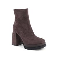 Fabric Ankle Boot with 10cm Heel - 36 EU thumbnail