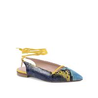 Python Pointed Toe Slingback with Slave Laces - 39 EU thumbnail