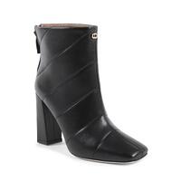 Quilted Leather Ankle Boots - 39 EU thumbnail