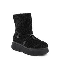 Modern Shearling Ankle Boot with Rubber Soles - 38 EU thumbnail