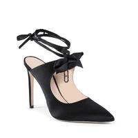 Satin Mule with 10cm Heel - 37 EU thumbnail