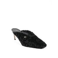 Teddy Fabric Mules with a 5cm Heel - 39 EU thumbnail