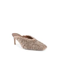Plush Textured Mules with 5cm Heels - 37 EU thumbnail
