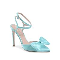 Dazzling Satin Ankle-Strap Stiletto Pump - 39 EU thumbnail