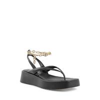 Gold Chain Wedge Sandal - 38 EU thumbnail