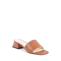 Leather  Sandals with 4cm Heel - 40 EU thumbnail