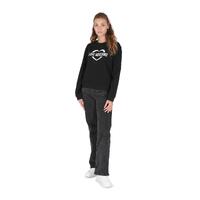 Cotton Sweatshirt with Inlay - 38 EU thumbnail