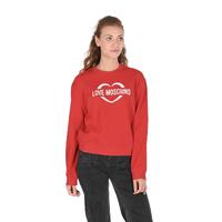 Cotton Sweatshirt with Inlay Detail - 40 EU thumbnail