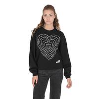 Cotton Sweatshirt with Inlay Detail - 38 EU thumbnail