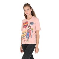 Powder Pink Cotton T-Shirt - 42 EU thumbnail