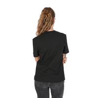 Cotton T-Shirt with Logo Detail - 40 EU thumbnail