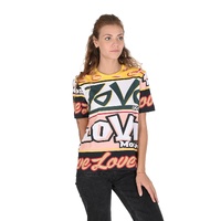 Love Moschino Women's Multicolor Graphic T-Shirt - 40 IT thumbnail