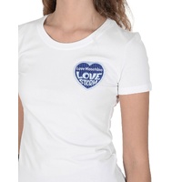 Love Moschino Women's Love Storm T-Shirt  White - 44 IT thumbnail
