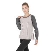 Premium Cashmere Womens Round Neck Sweater - 42 EU thumbnail