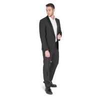 Hugo Boss Men's Black Wool Jacket in Black - 106 cm thumbnail