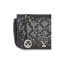 V Italia by VERSACE Chain Bag Black Leather - One Size thumbnail