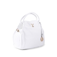 V Italia by Versace 1969 White Leather Handbag - One Size thumbnail