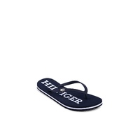 Hilfiger Logo Flip Flops Summer Sandals - 42 IT thumbnail