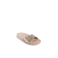 Leather Sandal with Gold Detailing - 36 EU thumbnail