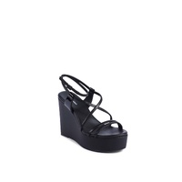 Kiara Platform Wedge Sandals - 38 IT thumbnail