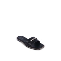 Leather Sandal with Elegant Design - 39 EU thumbnail