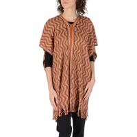 Wool and Cotton Poncho - One Size thumbnail