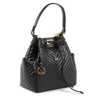 V Italia by Versace 1969 abbigliamento sportivo srl Women's Leather Black Satchel Bag in Black - One Size thumbnail