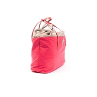 BYBLOS Women's Elegant Fabric and Patent Shopper Tote - One Size thumbnail