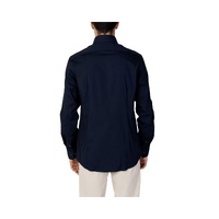 Calvin Klein Men's Blue Cotton Shirt - 41 IT thumbnail