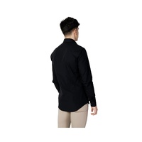 Calvin Klein Men's Black Cotton Shirt - 39 EU thumbnail