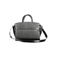 Calvin Klein Women's Chic Black Handbag with Contrasting Details - One Size thumbnail