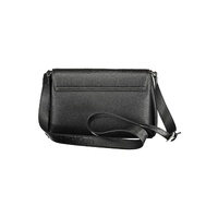 Calvin Klein Women's Elegant Black Shoulder Bag with Logo Detail - One Size thumbnail