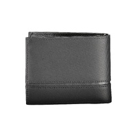 Calvin Klein Men's Black Leather Wallet - One Size thumbnail