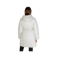 Calvin Klein Jeans Women's Cream Nylon Jackets & Coat - 42 IT thumbnail