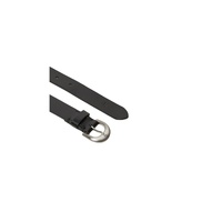 Calvin Klein Jeans Women's Black Leather Belt - 90 cm thumbnail