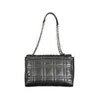 Calvin Klein Women's Elegant Black Chain-Handle Bag with Twist Lock - One Size thumbnail