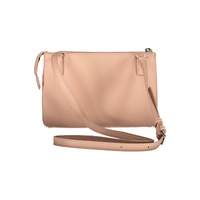 Calvin Klein Women's Chic Pink Contrasting Details Shoulder Bag - One Size thumbnail