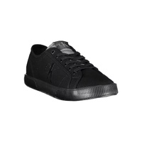 Calvin Klein Men's Black Cotton Sneaker - 43 EU thumbnail