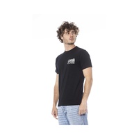 Cavalli Class Men's Black Cotton T-Shirt - L thumbnail