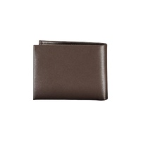 Calvin Klein Men's Brown Leather Wallet - One Size thumbnail