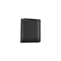 Calvin Klein Men's Black Leather Wallet - One Size thumbnail