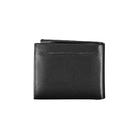 Calvin Klein Men's Black Leather Wallet - One Size thumbnail