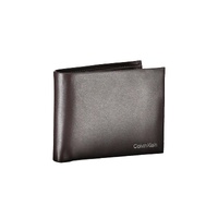 Calvin Klein Men's Brown Leather Wallet - One Size thumbnail