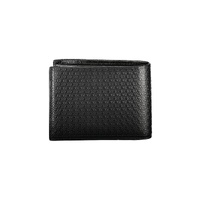 Calvin Klein Men's Black Leather Wallet - One Size thumbnail