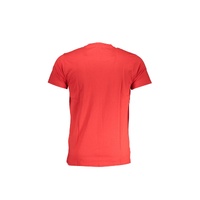 Cavalli Class Men's Red Cotton T-Shirt - 2XL thumbnail