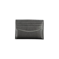 Calvin Klein Men's Black Leather Wallet - One Size thumbnail