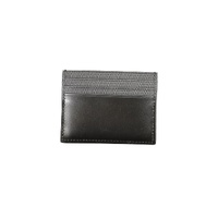 Calvin Klein Men's Black Leather Wallet - One Size thumbnail