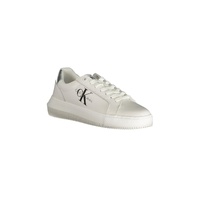 Calvin Klein Women's White Polyester Sneaker - 39 EU thumbnail